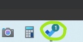 Ein Screenshot, der das Icon von Microsoft To Do in der Taskleiste anzeigt.